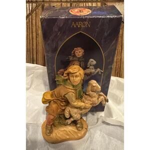 Fontanini Nativity AARON #72563 Original Box & Story Card 1993